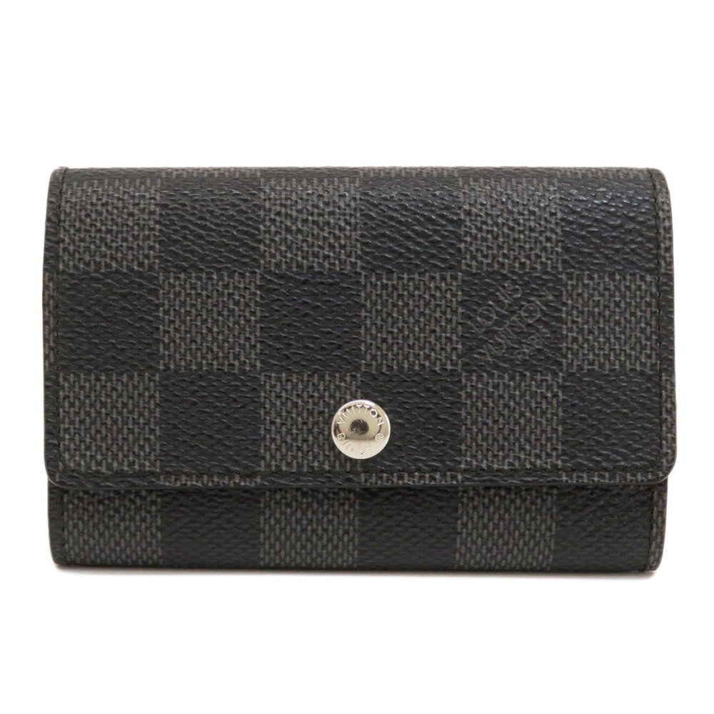 Louis Vuitton Multicle 6 Damier Graphite Key Case Damier Canvas